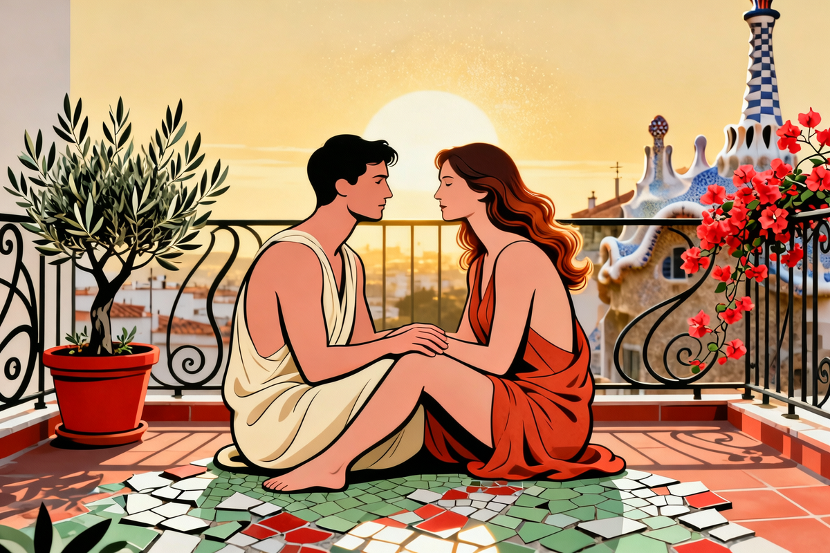 Sexo oral recíproco: la postura 69 en la terraza de mi ático