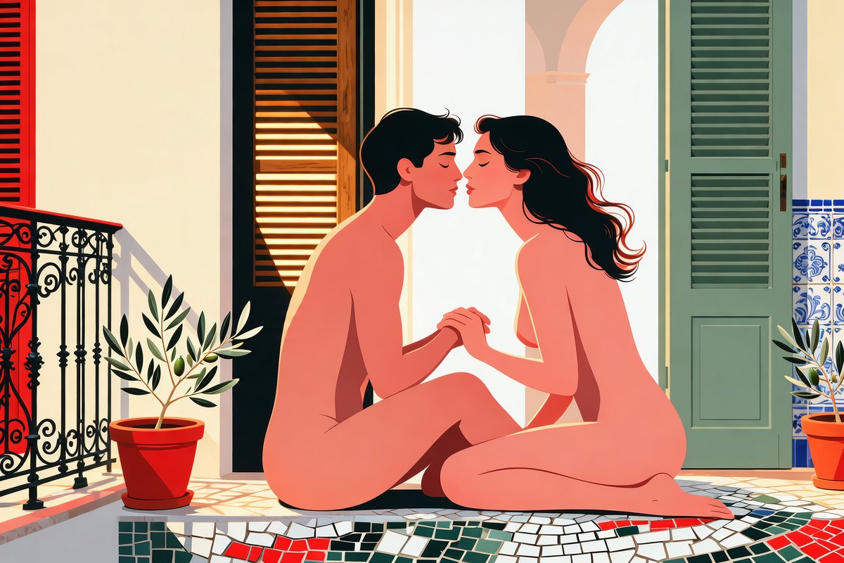 El roce de sus labios en mis zonas más sensibles durante una tarde de domingo